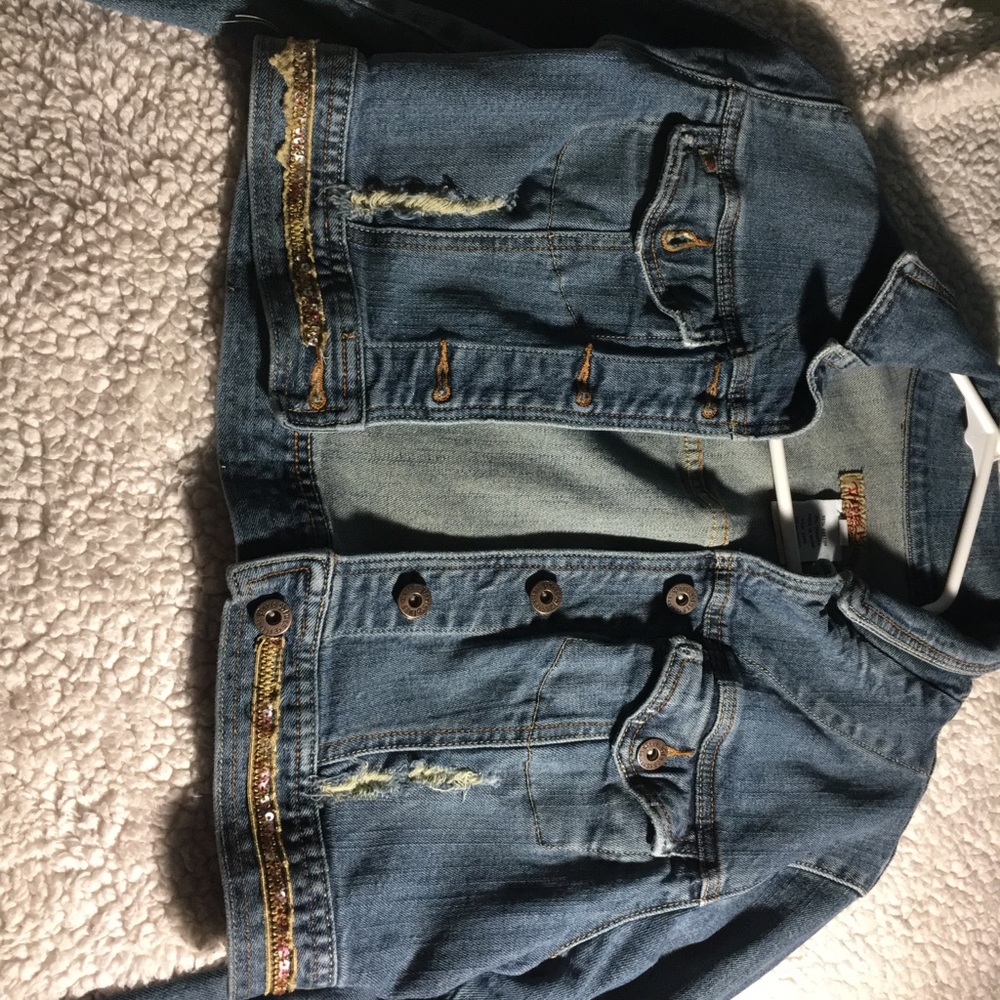 Cropped Denim Jacket